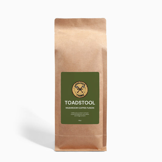 TOADSTOOL Mushroom Coffee Fusion - Lion’s Mane & Chaga 16oz