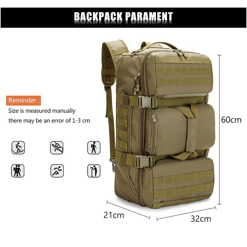 Tactical Backpack 65L